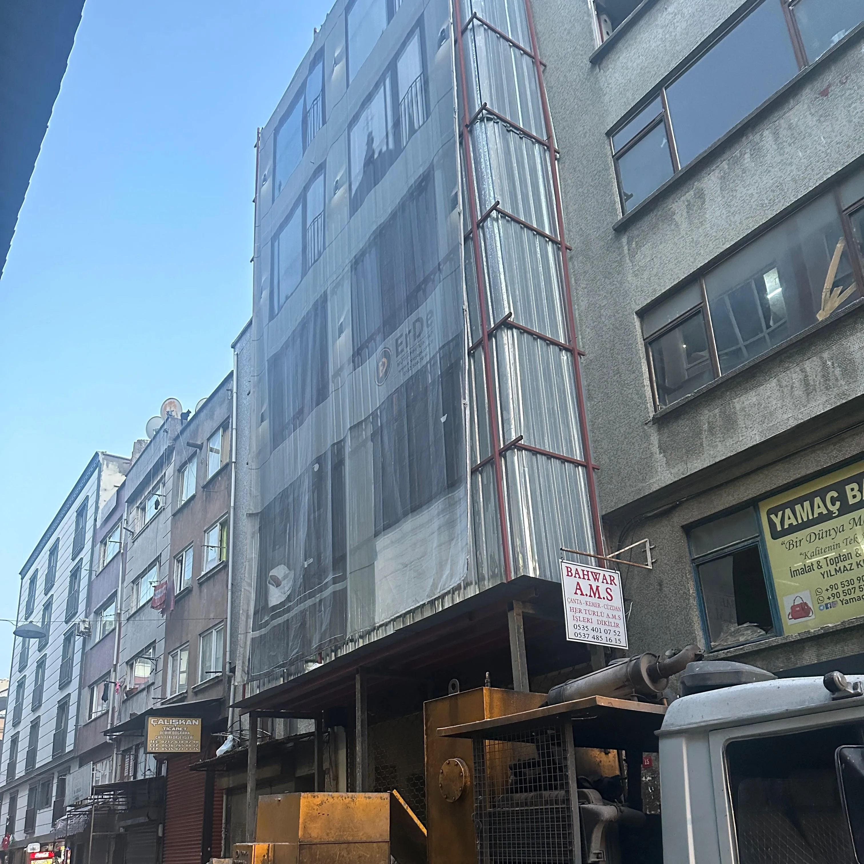 188 Ada 53 Parsel - Güçlendirme İnşaatı